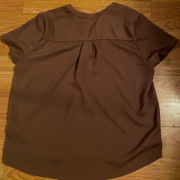 Brown women’s blouse - Picture 3 of 3
